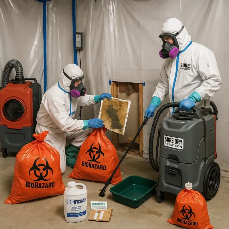 Contaminated Water Handling Protocols process in Ganado, TX