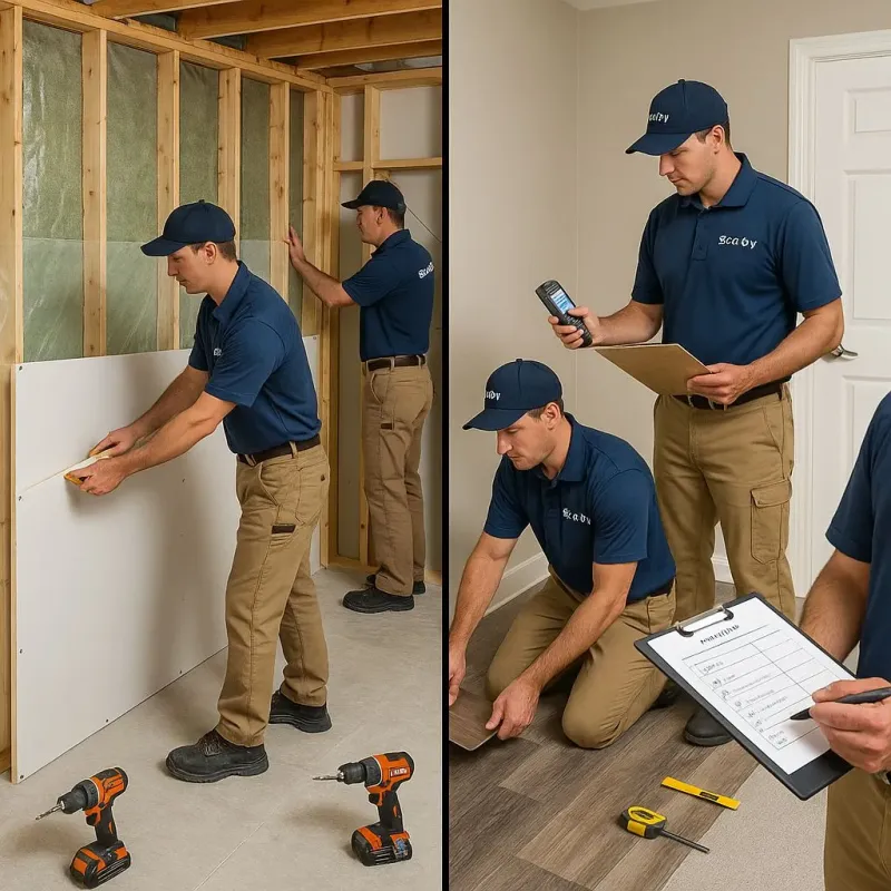 Repairs and Reconstruction process in Ganado, TX