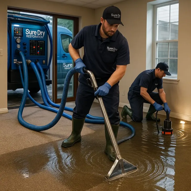 Water Extraction and Removal process in Ganado, TX